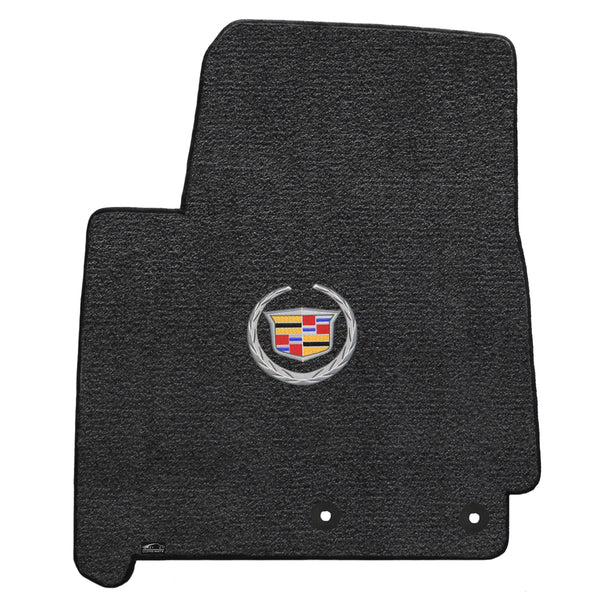 Lloyd Mat's Cadillac SRX 2012-2014 Front Floor Mats EBONY ULTIMAT CADILLAC LOGO - 600090 - (2014 2013 2012)