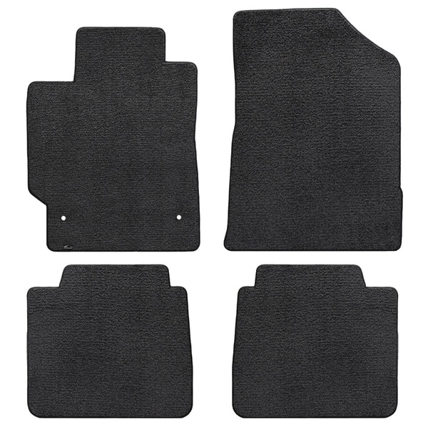 Lloyd Mat's Toyota CAMRY 2007-2011 Front and Rear Floor Mats EBONY ULTIMAT PLAIN - 600103 - (2011 2010 2009 2008 2007)