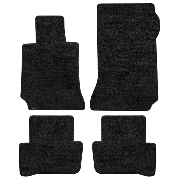 Lloyd Mat's Mercedes-Benz C CLASS 2008-2011 Front and Rear Floor Mats BLACK ULTIMAT [W204] - 600109 - (2011 2010 2009 2008)