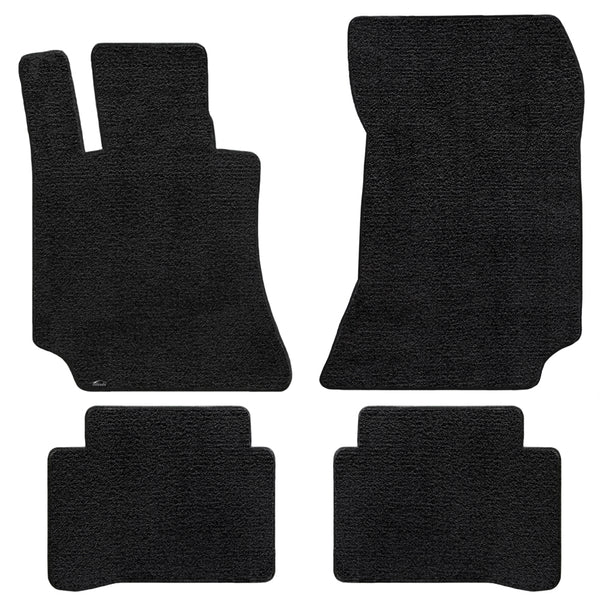 Lloyd Mat's Mercedes-Benz E CLASS 2010-2013 Front and Rear Floor Mats BLACK ULTIMAT [No 4Matic] [W212] - 600117 - (2013 2012 2011 2010)