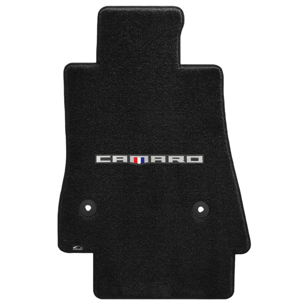 Lloyd Mat's CHEVROLET CAMARO 2016-2017 Front and Rear Floor Mats EBONY ULTIMAT CAMARO WORD LOGO - 600154 - (2017 2016)