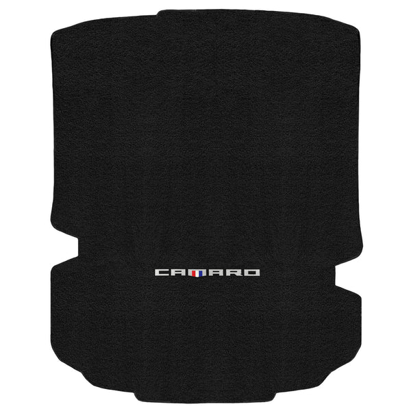 Lloyd Mat's CHEVROLET CAMARO 2016-2017 COUPE Trunk Floor Mats EBONY ULTIMAT CAMARO WORD LOGO - 600157 - (2017 2016)