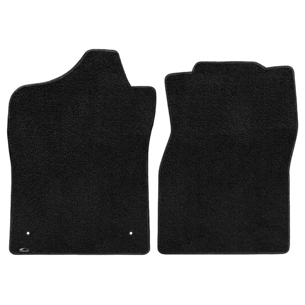 Lloyd Mat's CHEVROLET SILVERADO STANDARD CAB 2007-2013 Front Floor Mats EBONY ULTIMAT PLAIN - 600163 - (2013 2012 2011 2010 2009 2008 2007)