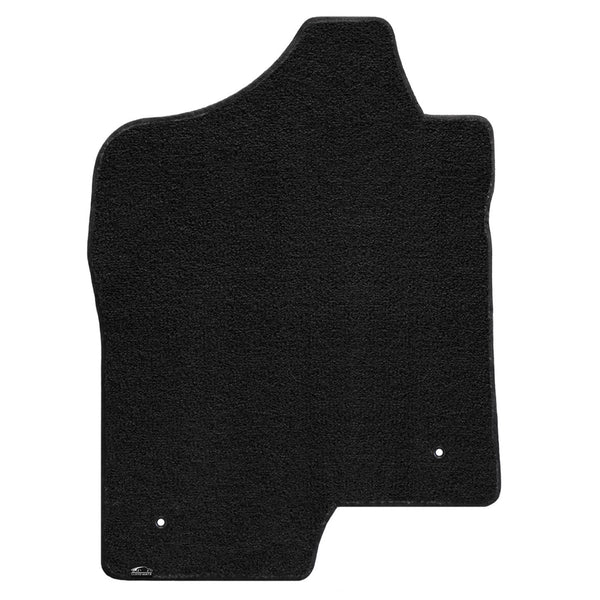 Lloyd Mat's GMC SIERRA 2007-2013 Front Floor Mats EXTENDED or CREW CAB EBONY ULTIMAT PLAIN  - 600167 - (2013 2012 2011 2010 2009 2008 2007)