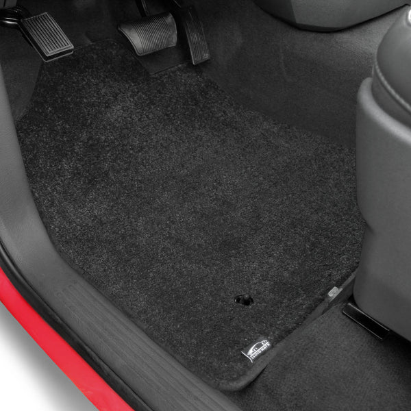 Lloyd Mat's DODGE RAM 1500 STANDARD PICKUP 2012.5-2017 Front Floor Mats DARK SLATE ULTIMAT PLAIN (Two Hooks in Driver Floor) - 600176 - (2017 2016 2015 2014 2013 2012)