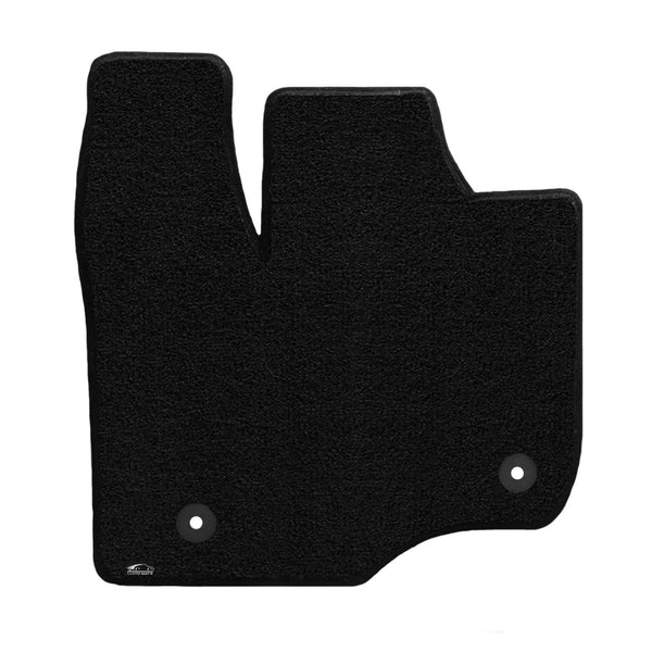 Lloyd Mat's FORD F-150 2015-2017 Front Floor Mats BLACK ULTIMAT PLAIN  - 600181 - (2017 2016 2015)