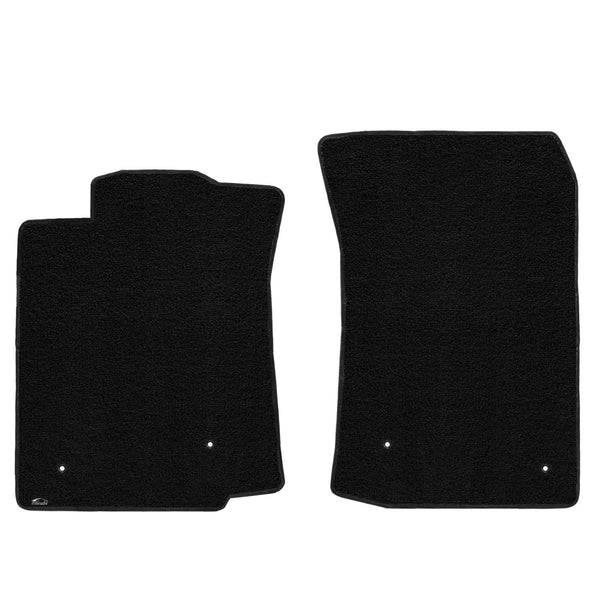 Lloyd Mat's TOYOTA TACOMA 2008-2011.5 Front Floor Mats BLACK ULTIMAT PLAIN (Two Hooks in Driver Floor) - 600184 - (2011 2010 2009 2008)