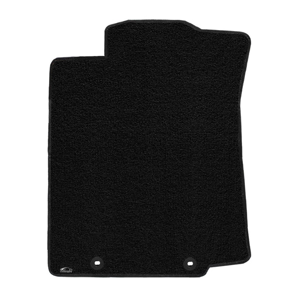 Lloyd Mat's TOYOTA TACOMA 2011.5-2015 Front Floor Mats BLACK ULTIMAT PLAIN (Turnbuckle On Floor) - 600185 - (2015 2014 2013 2012 2011)