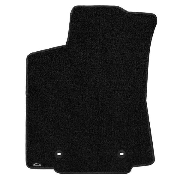 Lloyd Mat's TOYOTA TACOMA 2016-2017 Front Floor Mats BLACK ULTIMAT PLAIN  - 600186 - (2017 2016)