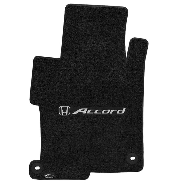 Lloyd Mat's HONDA ACCORD SEDAN 2013-2017 Front and Rear Floor Mats EBONY ULTIMAT ACCORD with H LOGO - 600192 - (2017 2016 2015 2014 2013)