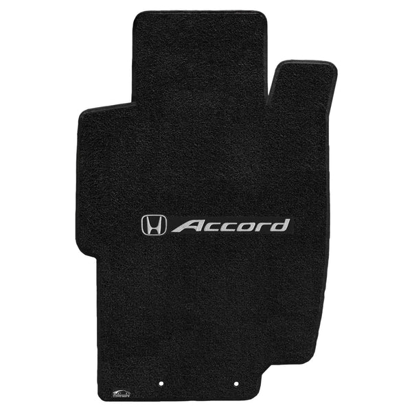 Lloyd Mat's HONDA ACCORD SEDAN 2003-2007 Front and Rear Floor Mats EBONY ULTIMAT ACCORD with H LOGO - 600194 - (2007 2006 2005 2004 2003)