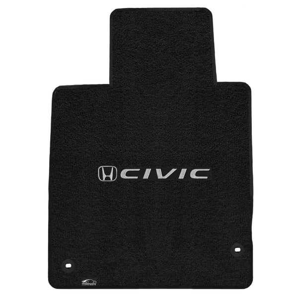 Lloyd Mat's HONDA CIVIC SEDAN 2016-2017 Front Floor Mats (No Hybrid or Si) ULTIMAT CIVIC with H LOGO - 600195 - (2017 2016)