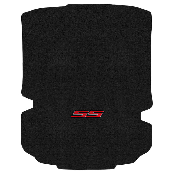 Lloyd Mat's CHEVROLET CAMARO 2016-2017 COUPE Trunk Floor Mats EBONY ULTIMAT SS RED LOGO - 600287 - (2017 2016)