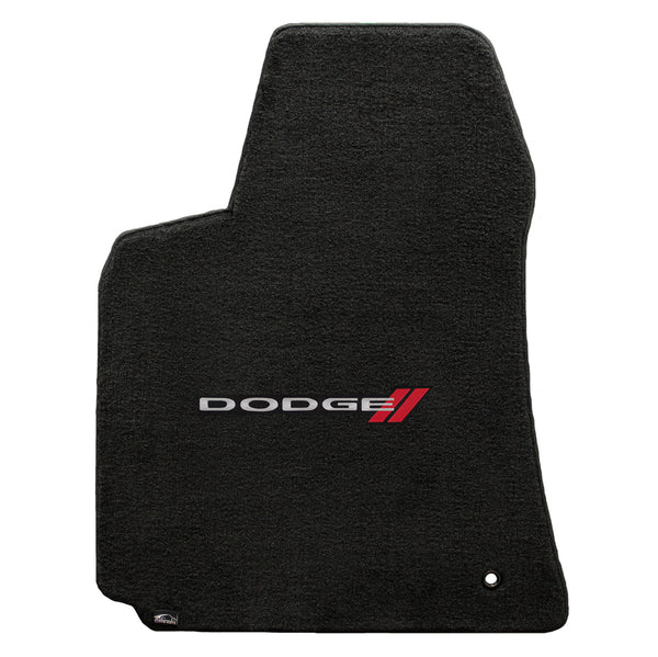 Lloyd Mat's Dodge CHARGER 2006-2010 Front and Rear Floor Mats EBONY VELOURTEX DODGE LOGO - 620032 - (2010 2009 2008 2007 2006)