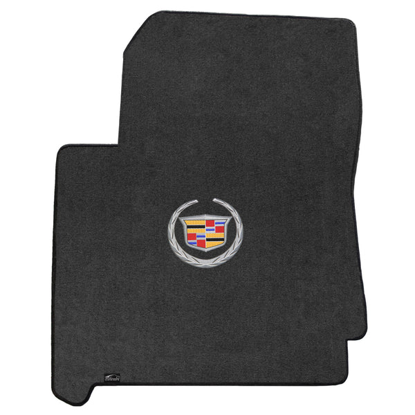 Lloyd Mat's Cadillac SRX 2010-2011 Front Floor Mats EBONY VELOURTEX CADILLAC LOGO - 620088 - (2011 2010)