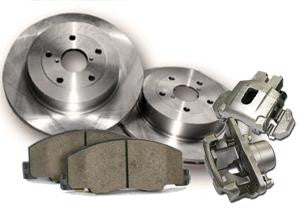 Team Integra Brake Upgrade Kit for Acura 1994-2001 with Centric C-tek Rotors and Low Dust Brake Pads - Front - (2001 2000 1999 1998 1997 1996 1995 1994)