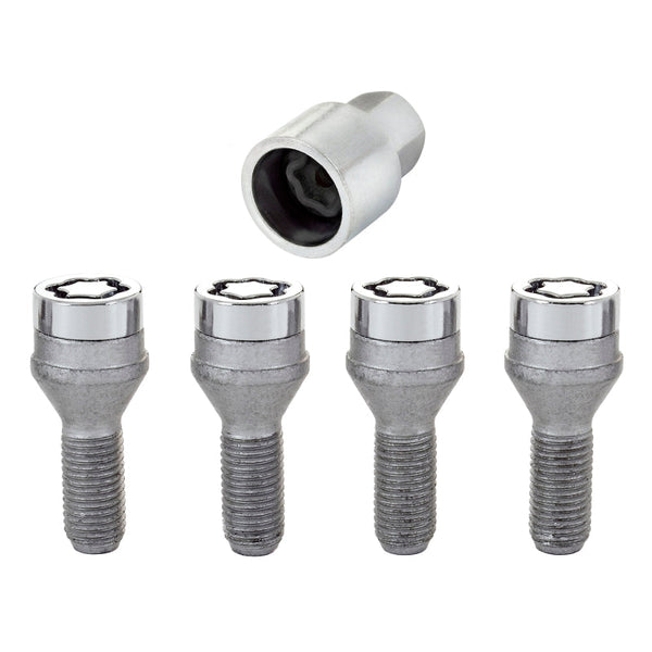 McGard Cone Seat Style Wheel Lock Bolts-Chrome 1987-1994 BMW 325is  - [1994 1993 1992 1991 1990 1989 1988 1987] - 27179