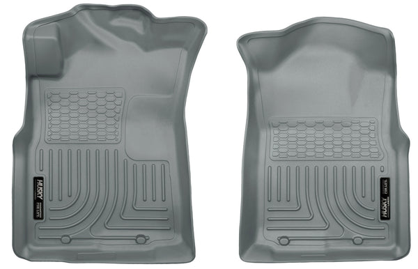 Husky Liners WeatherBeater Front Floor Liners Mat for 2005-2015 Toyota Tacoma Crew Cab Pickup - 13942 [2015 2014 2013 2012 2011 2010 2009 2008 2007 2006 2005]