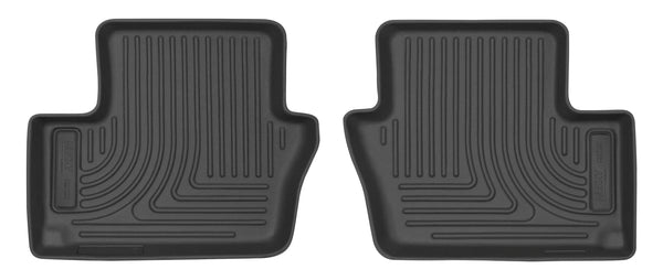 Husky Liners WeatherBeater 2nd Seat Rear Floor Liner Mats for 2017-2017 Jeep Compass - 14001 [2017]