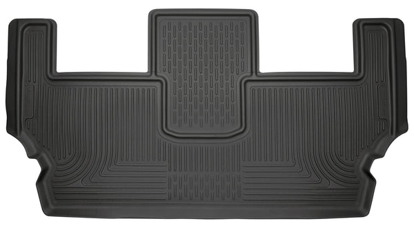 Husky Liners WeatherBeater 3rd Seat Rear Floor Liner Mats for 2017-2019 Chrysler Pacifica Touring L Plus - 14021 [2019 2018 2017]