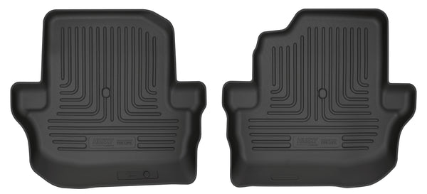 Husky Liners WeatherBeater 2nd Seat Rear Floor Liner Mats for 2019-2019 Jeep Wrangler Sport S - 14031 [2019]