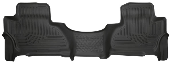 Husky Liners WeatherBeater 2nd Seat Rear Floor Liner Mats for 2015-2020 Cadillac Escalade ESV - 14121 [2020 2019 2018 2017 2016 2015]