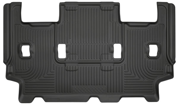 Husky Liners WeatherBeater 3rd Seat Rear Floor Liner Mats for 2007-2017 Ford Expedition EL XLT - 14321 [2017 2016 2015 2014 2013 2012 2011 2010 2009 2008 2007]