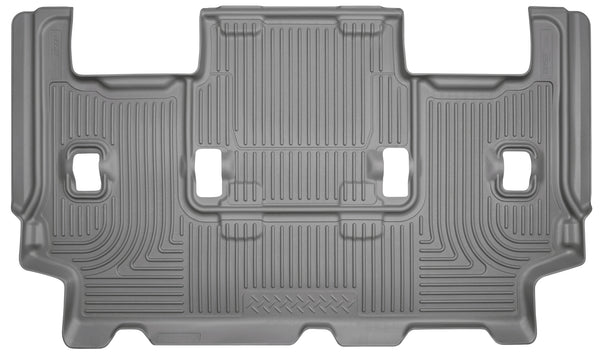 Husky Liners WeatherBeater 3rd Seat Rear Floor Liner Mats for 2008-2017 Ford Expedition EL King Ranch - 14322 [2017 2016 2015 2014 2013 2012 2011 2010 2009 2008]