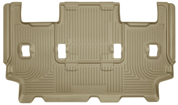Husky Liners WeatherBeater 3rd Seat Rear Floor Liner Mats for 2008-2017 Ford Expedition EL King Ranch - 14323 [2017 2016 2015 2014 2013 2012 2011 2010 2009 2008]