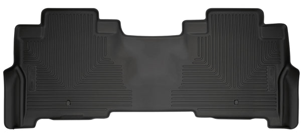 Husky Liners WeatherBeater 2nd Seat Rear Floor Liner Mats for 2018-2019 Ford Expedition Max Limited - 14341 [2019 2018]