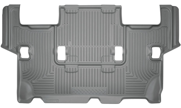 Husky Liners WeatherBeater 3rd Seat Rear Floor Liner Mats for 2015-2017 Ford Expedition Platinum - 14372 [2017 2016 2015]