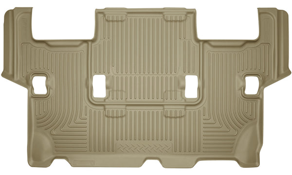 Husky Liners WeatherBeater 3rd Seat Rear Floor Liner Mats for 2008-2017 Ford Expedition King Ranch - 14373 [2017 2016 2015 2014 2013 2012 2011 2010 2009 2008]