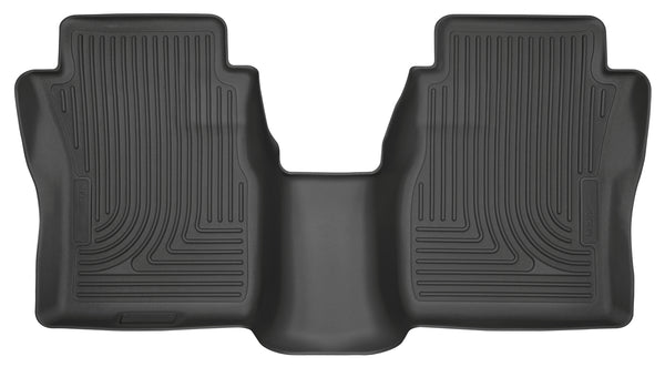 Husky Liners WeatherBeater 2nd Seat Rear Floor Liner Mats for 2017-2019 Lincoln Continental - 14391 [2019 2018 2017]