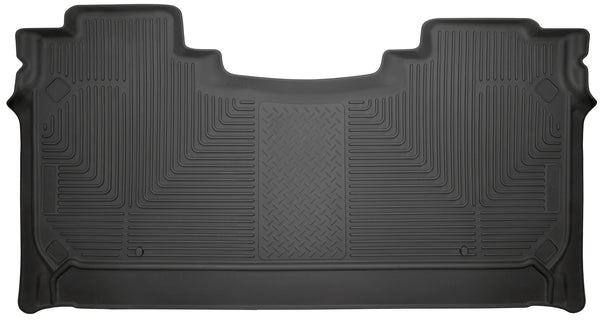 Husky Liners WeatherBeater 2nd Seat Rear Floor Liner Mats for 2019-2020 Ram 1500 Crew Cab Pickup - 14731 [2020 2019]