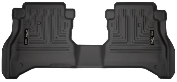 Husky Liners WeatherBeater 2nd Seat Rear Floor Liner Mats for 2020-2020 Jeep Gladiator Crew Cab Pickup - 14881 [2020]