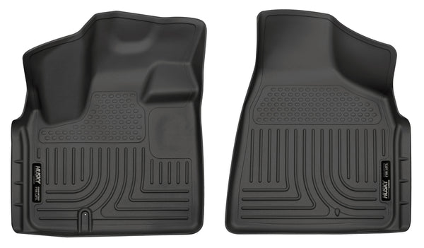 Husky Liners WeatherBeater Front Floor Liners Mat for 2008-2016 Chrysler Town & Country - 18091 [2016 2015 2014 2013 2012 2011 2010 2009 2008]