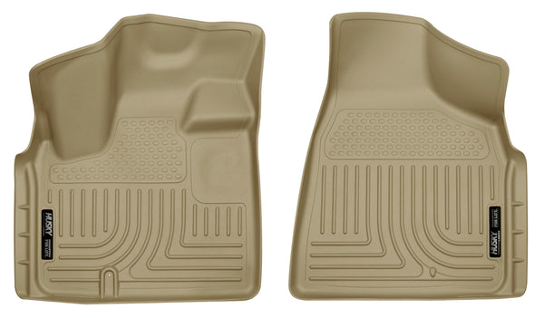 Husky Liners WeatherBeater Front Floor Liners Mat for 2008-2016 Chrysler Town & Country - 18093 [2016 2015 2014 2013 2012 2011 2010 2009 2008]