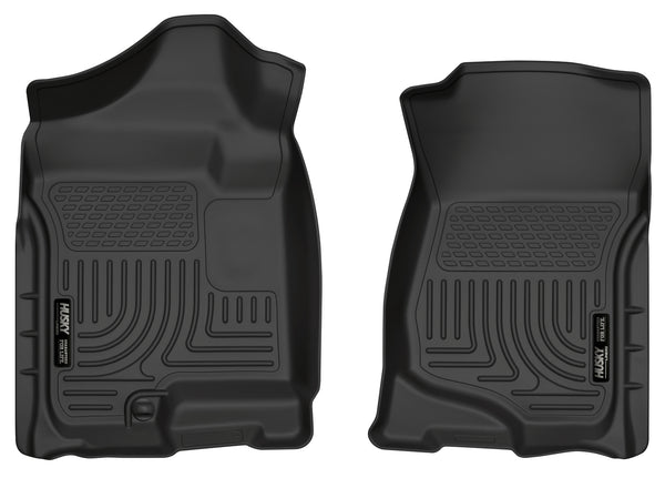 Husky Liners WeatherBeater Front Floor Liners Mat for 2007-2013 GMC Yukon XL 2500 - 18201 [2013 2012 2011 2010 2009 2008 2007]