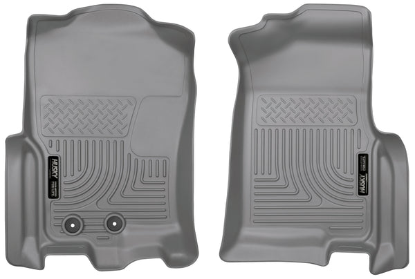 Husky Liners WeatherBeater Front Floor Liners Mat for 2011-2014 Ford Expedition EL XL - 18372 [2014 2013 2012 2011]