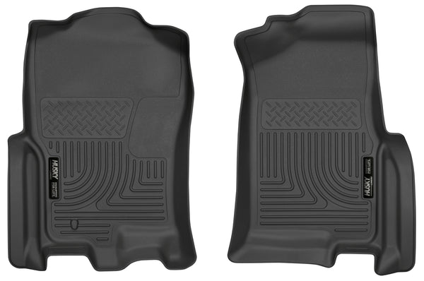 Husky Liners WeatherBeater Front Floor Liners Mat for 2007-2010 Ford Expedition - 18391 [2010 2009 2008 2007]