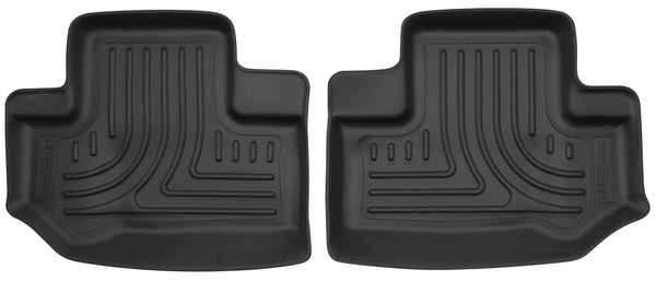 Husky Liners WeatherBeater 2nd Seat Rear Floor Liner Mats for 2011-2017 Jeep Wrangler - 19041 [2017 2016 2015 2014 2013 2012 2011]