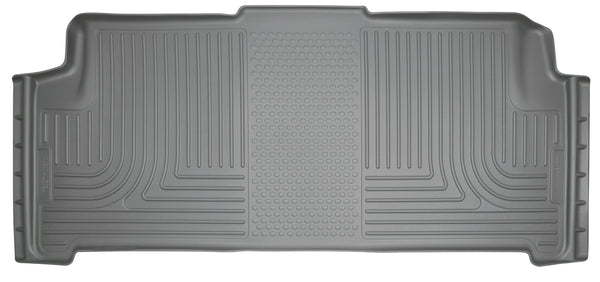 Husky Liners WeatherBeater 2nd Seat Rear Floor Liner Mats for 2008-2019 Dodge Grand Caravan - 19082 [2019 2018 2017 2016 2015 2014 2013 2012 2011 2010 2009 2008]