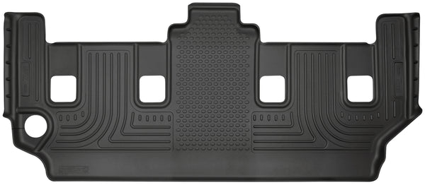 Husky Liners WeatherBeater 3rd Seat Rear Floor Liner Mats for 2008-2016 Chrysler Town & Country - 19091 [2016 2015 2014 2013 2012 2011 2010 2009 2008]