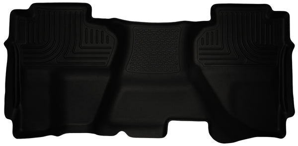 Husky Liners WeatherBeater 2nd Seat Rear Floor Liner Mats (Full Coverage) for 2007-2007 Chevrolet Silverado 2500 HD WT Extended Cab Pickup - 19191 [2007]
