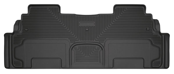 Husky Liners WeatherBeater 2nd Seat Rear Floor Liner Mats for 2009-2017 Chevrolet Traverse - 19211 [2017 2016 2015 2014 2013 2012 2011 2010 2009]