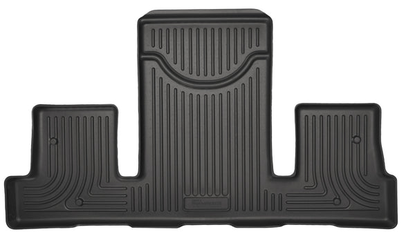 Husky Liners WeatherBeater 3rd Seat Rear Floor Liner Mats for 2009-2017 Chevrolet Traverse - 19221 [2017 2016 2015 2014 2013 2012 2011 2010 2009]