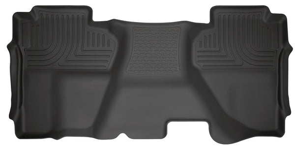 Husky Liners WeatherBeater 2nd Seat Rear Floor Liner Mats (Full Coverage) for 2014-2014 GMC Sierra 1500 Extended Cab Pickup - 19241 [2014]