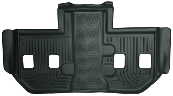 Husky Liners WeatherBeater 3rd Seat Rear Floor Liner Mats for 2011-2013 GMC Yukon XL 2500 - 19262 [2013 2012 2011]