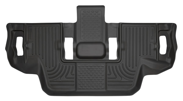 Husky Liners WeatherBeater 3rd Seat Rear Floor Liner Mats for 2009-2019 Ford Flex - 19341 [2019 2018 2017 2016 2015 2014 2013 2012 2011 2010 2009]