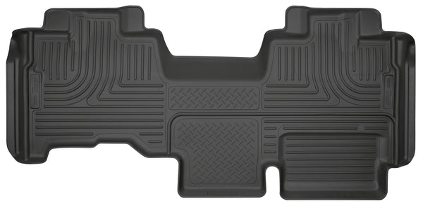 Husky Liners WeatherBeater 2nd Seat Rear Floor Liner Mats (Full Coverage) for 2009-2014 Ford F-150 Extended Cab Pickup - 19351 [2014 2013 2012 2011 2010 2009]